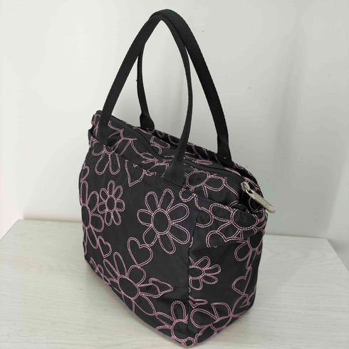 レスポートサック LeSportsac フラワー刺繍 ハンドバッグ レディース