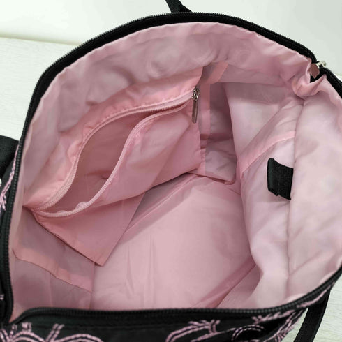 レスポートサック LeSportsac フラワー刺繍 ハンドバッグ レディース