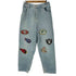 エージェム Agem 22AW TEAM PATCH DENIM PANTS チーム パッチ デニム パンツ メンズ FREE