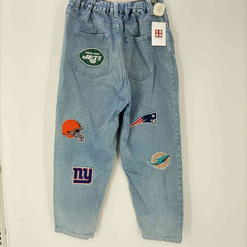 エージェム Agem 22AW TEAM PATCH DENIM PANTS チーム パッチ デニム パンツ メンズ FREE