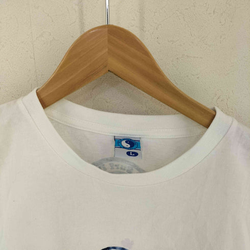 T&C SURF DESIGNS Y2K シングルステッチ 両面プリントロゴ Tシャツ レディース L
