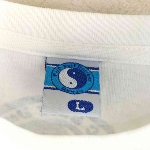 T&C SURF DESIGNS Y2K シングルステッチ 両面プリントロゴ Tシャツ レディース L