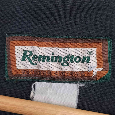 レミントン Remington 90s~00s ロゴ刺繍 ハンティングベスト メンズ import:XL