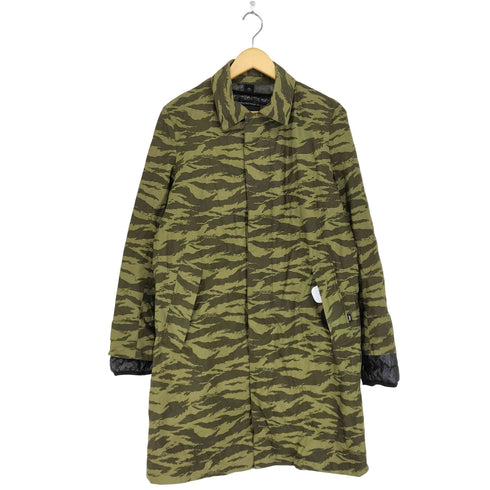 ステューシー Stussy 小川キャンパル ダウンベスト付き カモフラ柄ステンカラーコート メンズ M
