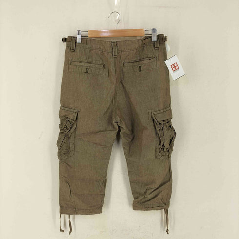 ギャップ Gap Y2K リネン混 クロップド カーゴパンツ メンズ M