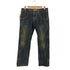 Blue Denim Garment Y2K 070706 鬼フェード デニムパンツ メンズ L