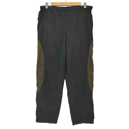 ナイキ NIKE 00s 銀タグ 背面スウォッシュ 配色切替 イージーパンツ メンズ S