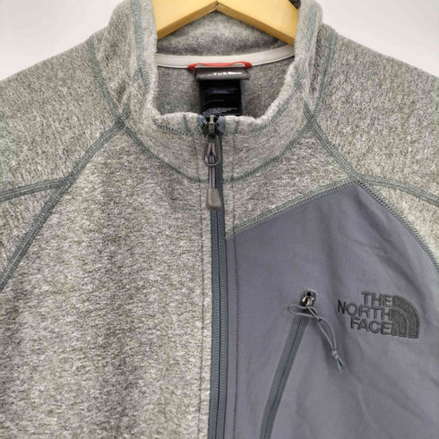 ザノースフェイス THE NORTH FACE ロゴ刺繍 ハーフジップ フリース カットソー メンズ import:L
