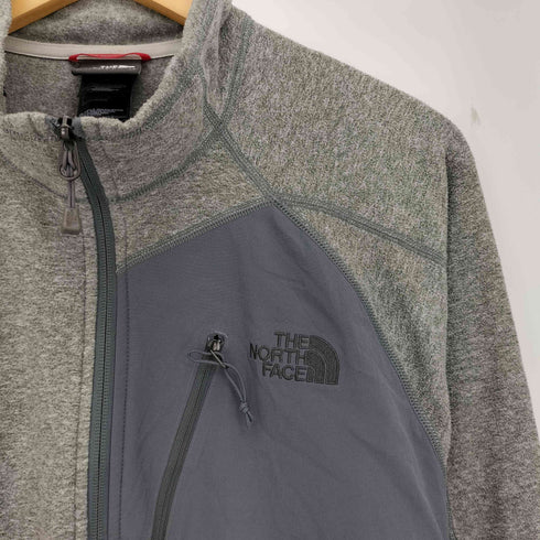 ザノースフェイス THE NORTH FACE ロゴ刺繍 ハーフジップ フリース カットソー メンズ import:L