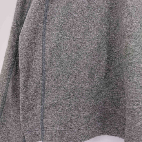 ザノースフェイス THE NORTH FACE ロゴ刺繍 ハーフジップ フリース カットソー メンズ import:L
