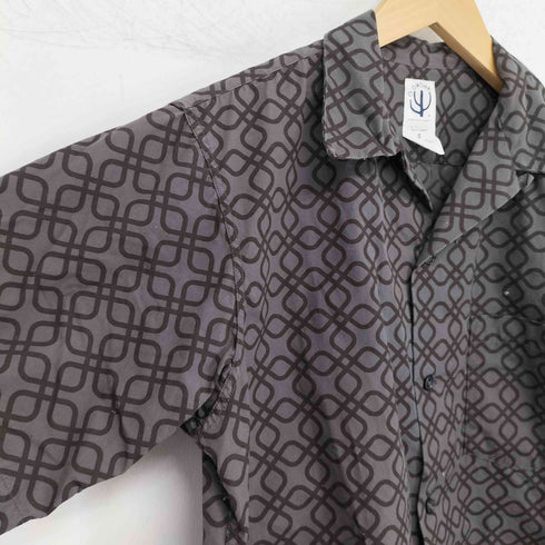 ザコロナユーティリティ THE CORONA UTILITY 総柄 オープンカラー 半袖シャツ メンズ import:S