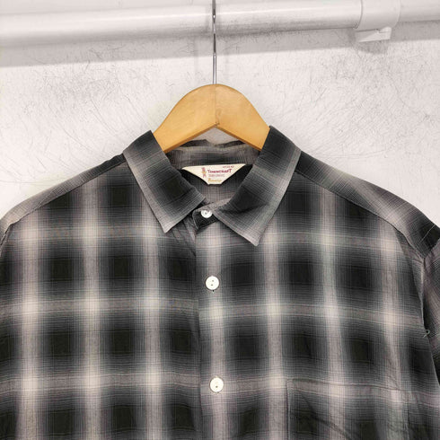 タウンクラフト TOWNCRAFT オンブレ 半袖シャツ メンズ import:M