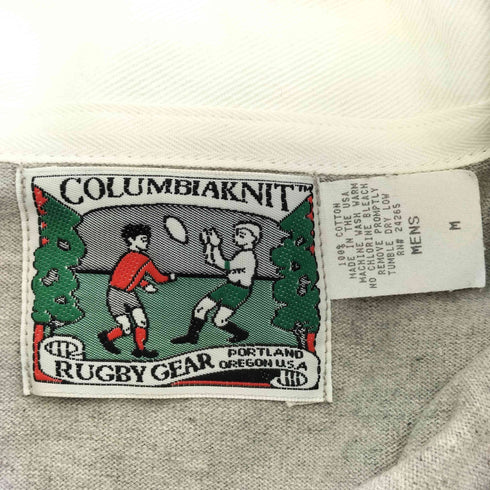 コロンビアニット COLUMBIAKNIT USA製 ラガーシャツ メンズ import:M