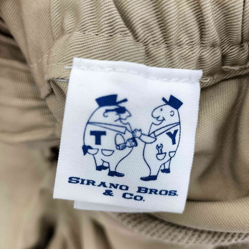 siranobros ドローストリング チノパンツ メンズ JPN:XL