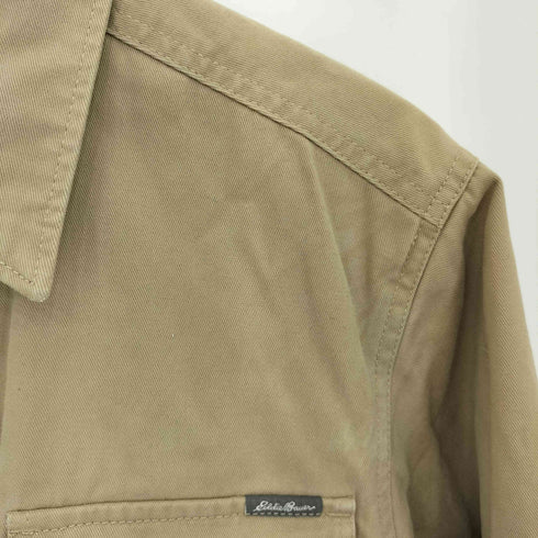 エディーバウアー Eddie Bauer 裏地フリース シャツジャケット メンズ import:S