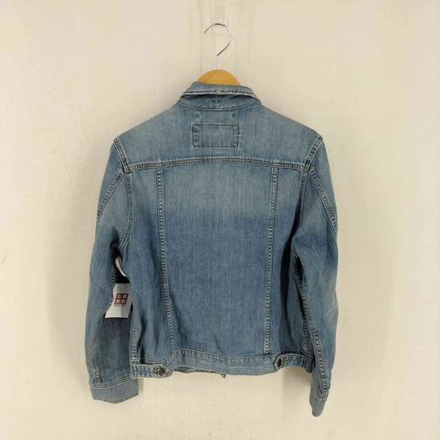 エディーバウアー Eddie Bauer パッチロゴ デニムジャケット レディース PL