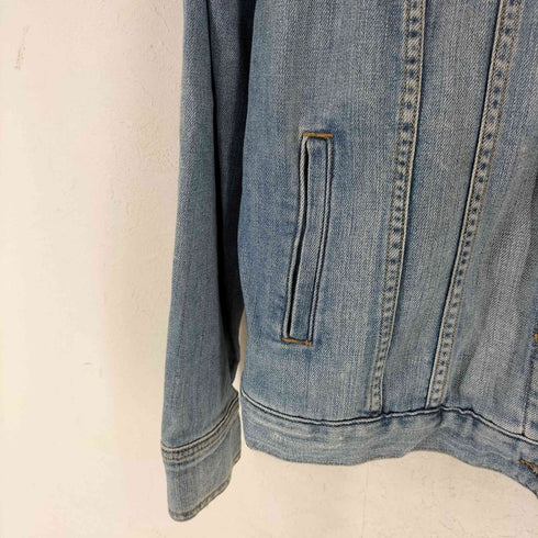 エディーバウアー Eddie Bauer パッチロゴ デニムジャケット レディース PL