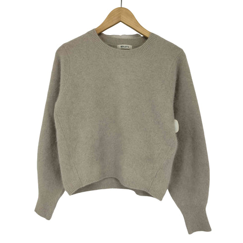 ノーリーズ NOLLEY’S へアリークルーネックプルオーバーニット レディース 38