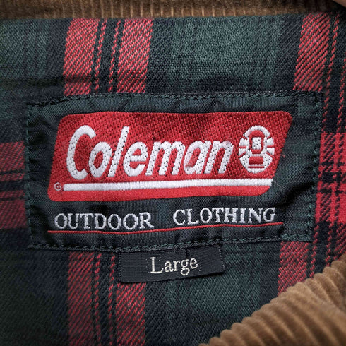 コールマン COLEMAN 襟コーデュロイ ジャケット メンズ L