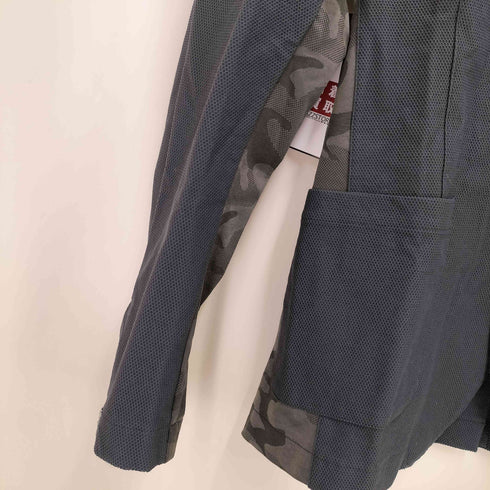 エーケイエム AKM 迷彩 切替 テーラードジャケット メンズ JPN:M