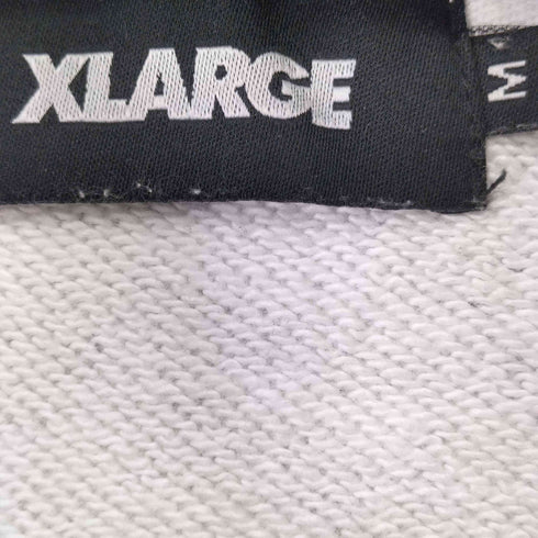 エクストララージ XLARGE HALF ZIP PULLOVER SWEAT レディース import:M