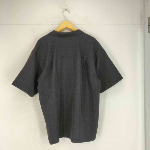 モンテカルロ MONTE CARLO 音符刺繍ボックス開襟シャツ メンズ import:XL