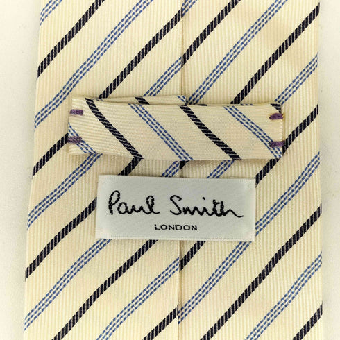 ポールスミス Paul Smith シルク ボーダーネクタイ メンズ
