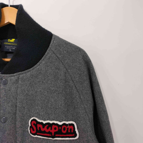 Snap-on Tools ワッペン ラグラン ウール スタジアムジャンパー ファラオジャケット メンズ import:L