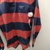 エルエルビーン L.L.Bean TRADITIONAL FIT L/S ボーダー ラガー ポロ シャツ メンズ import:M
