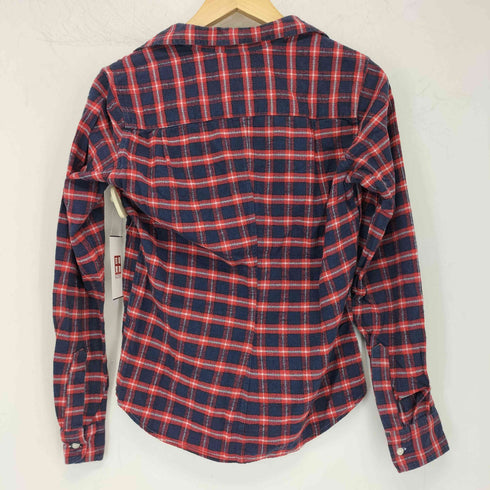 フランクアンドアイリーン Frank&Eileen USA製 Barry フランネル スキッパー チェックシャツ レディース import:XS