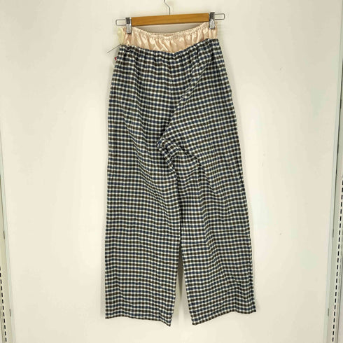 ロクビューティーアンドユースユナイテッドアローズ 6 BEAUTY & YOUTH UNITED ARROWS COTTON CHECK PANTS レディース JPN:36