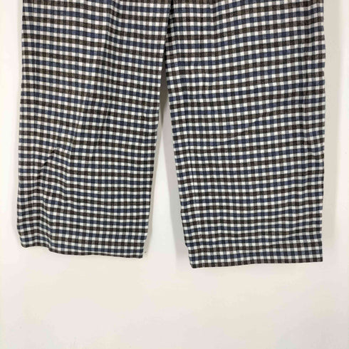 ロクビューティーアンドユースユナイテッドアローズ 6 BEAUTY & YOUTH UNITED ARROWS COTTON CHECK PANTS レディース JPN:36