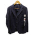 メーカーズシャツカマクラ Makers Shirt 鎌倉 裏地背抜き 麻 リネン 3B テーラード ジャケット メンズ JPN:M