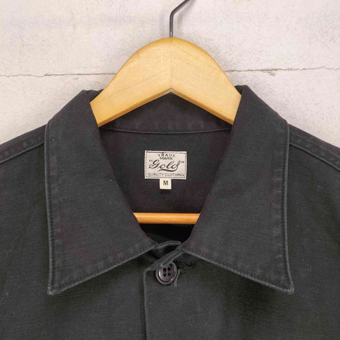 ゴールドトウヨウエンタープライズ GOLD 東洋エンタープライズ HEAVY BACKSATIN UTILITY JACKET メンズ import:M