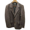 ハリスツイード Harris Tweed 90S Made In Britain Dunn&Co. 社製 英国製 2B ツイード テーラード ジャケット クルミボタン メンズ