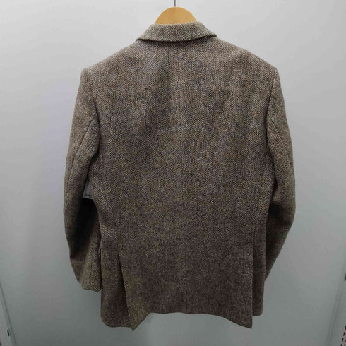 ハリスツイード Harris Tweed 90S Made In Britain Dunn&Co. 社製 英国製 2B ツイード テーラード ジャケット クルミボタン メンズ