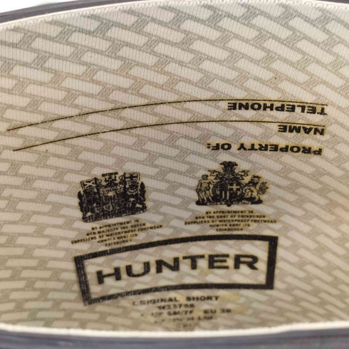 ハンター HUNTER ORIGINAL SHORT サイドバックル レインブーツ レディース EUR:38