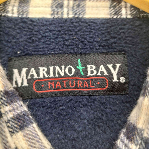 MARINO BAY 裏地フリースシャツジャケット メンズ L