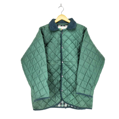 country leisure wear MADE IN ENGLAND キルティングジャケット メンズ L