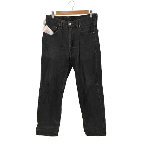 リーバイス Levis 550 ジップアップ ブラックデニム パンツ メンズ w32 L32