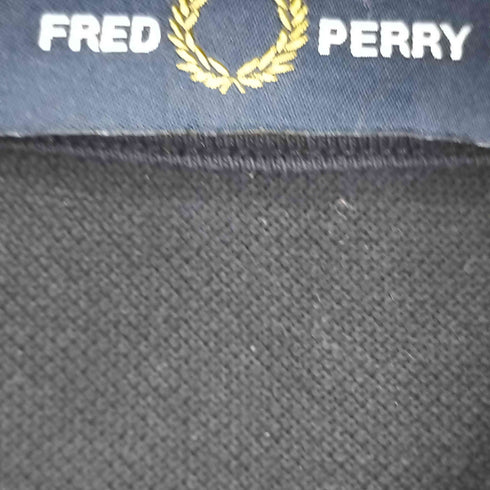 フレッドペリー FRED PERRY ロゴ刺繍 S/S ポロシャツ メンズ import:M