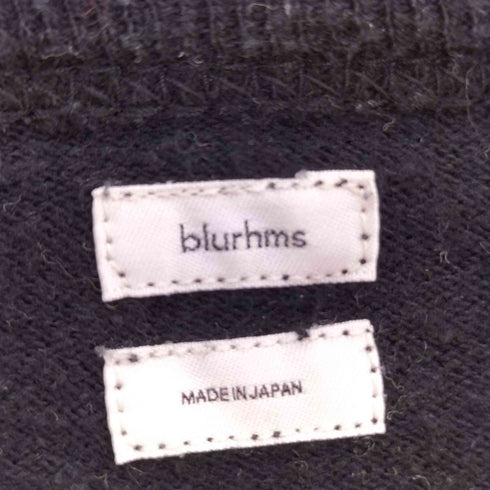 ブラームス BLURHMS Co/Silk Nep Baseball Henry シルク ネップ ベースボール ヘンリー メンズ JPN:4