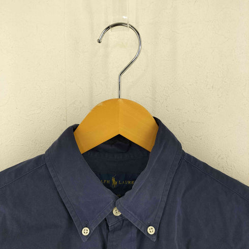 ラルフローレン RALPH LAUREN SLIM FIT ポニー刺繍 シャツ メンズ import:M