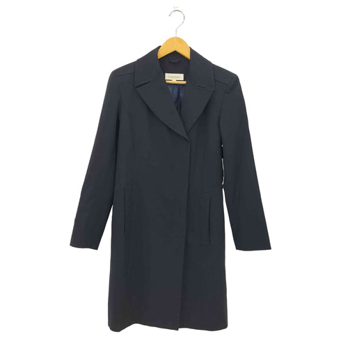 カルバンクライン CALVIN KLEIN coats 比翼 ウール 4B コート レディース JPN:7号