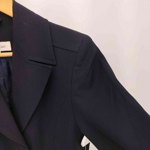 カルバンクライン CALVIN KLEIN coats 比翼 ウール 4B コート レディース JPN:7号