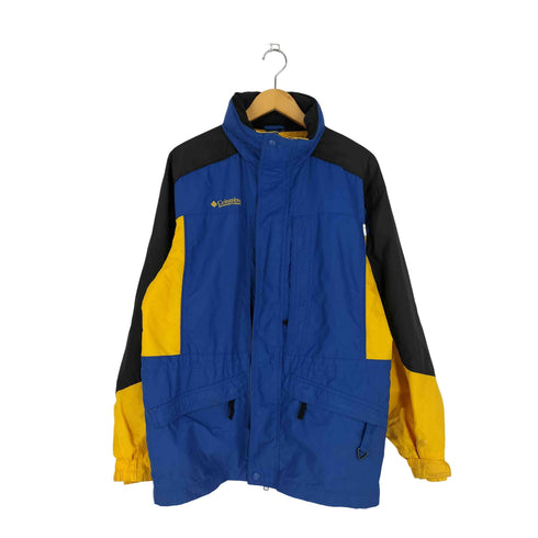 コロンビアスポーツウェア Columbia Sportswear 00S Anchor Peak マルチカラー ロゴ刺繍 ナイロンジャケット メンズ 18/20