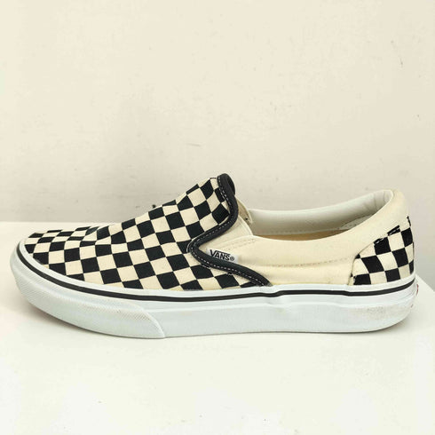 バンズ VANS チェッカーフラッグ スリッポン メンズ JPN:27