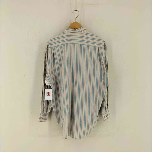 バナナリパブリック BANANA REPUBLIC 80s キャンデイストライプシャツ メンズ import:M