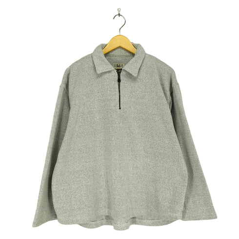 ギアフォースポーツ GEAR FOR SPORTS パイル地ハーフジップトレーナー メンズ M