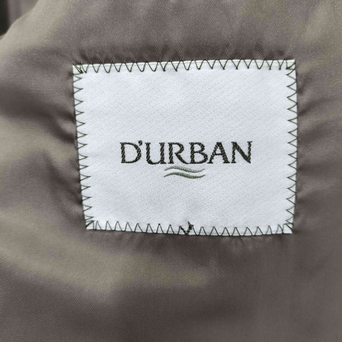 ダーバン DURBAN ウールシルク ヘリンボーン 3B テーラードジャケット メンズ